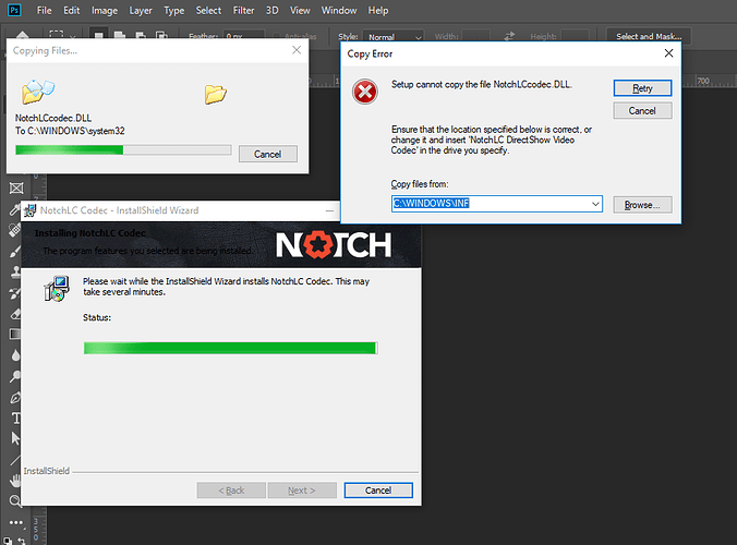 notchLC-error