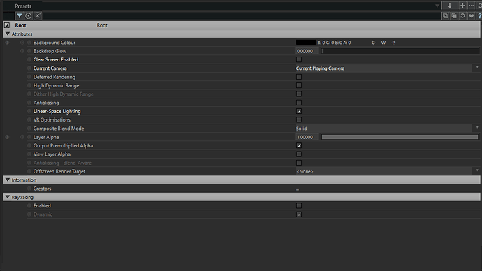 NOTCH NO PARAMETERS found